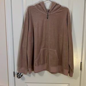 St Johns Bay Active Velour Jacket Plus